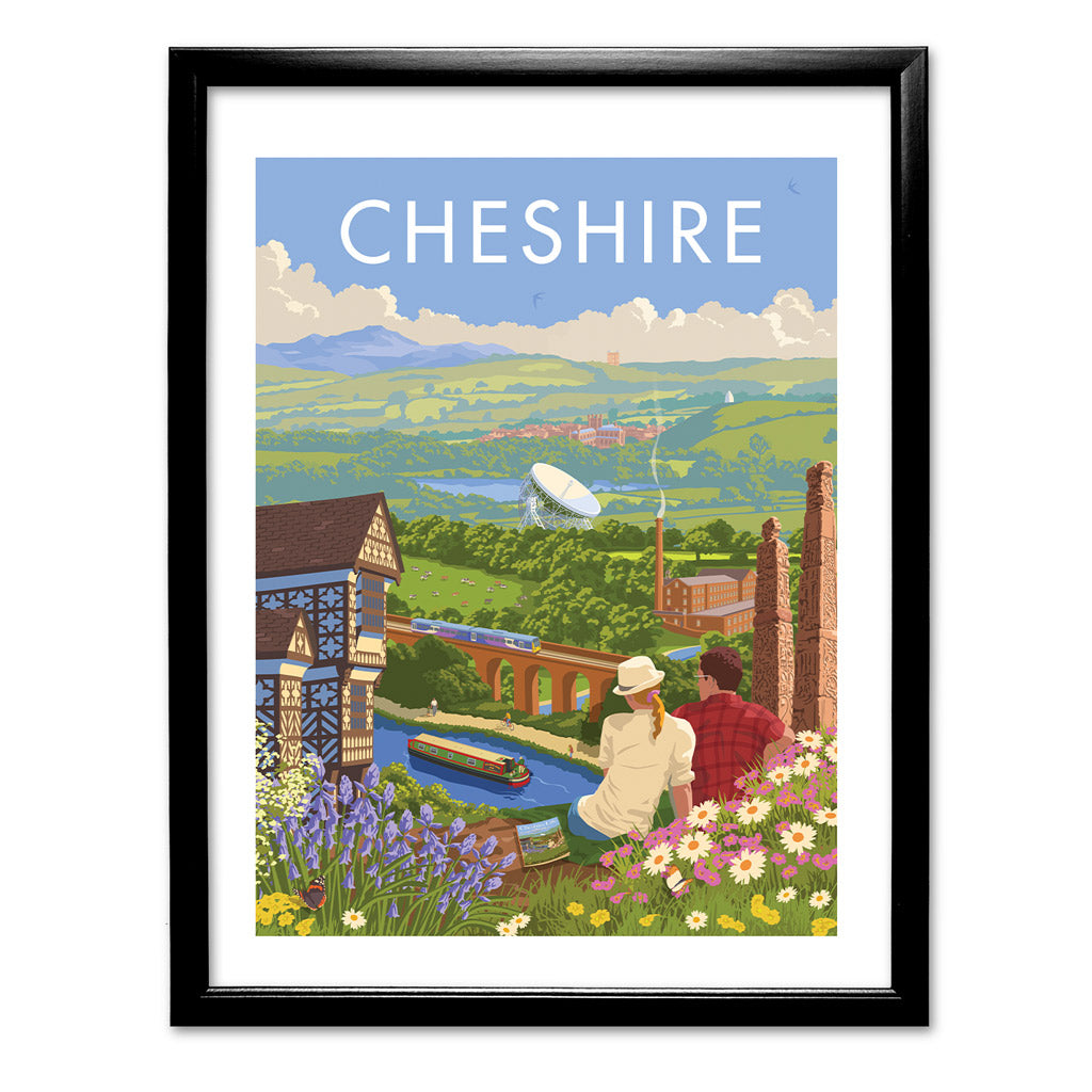 Cheshire, Northwest England Art Print