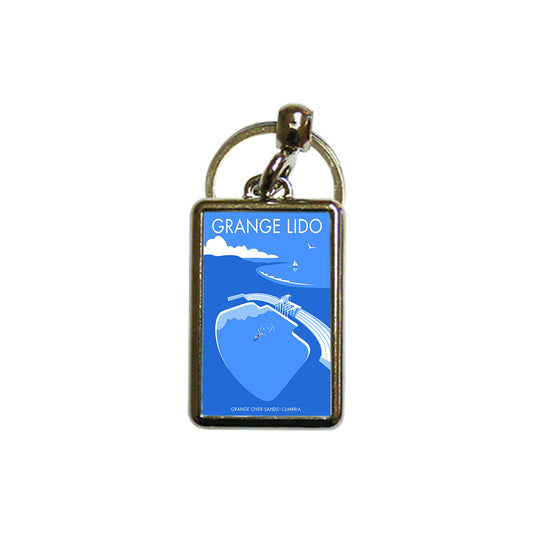 Grange Lido Metal Keyring