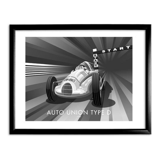 Auto Union Type D Art Print