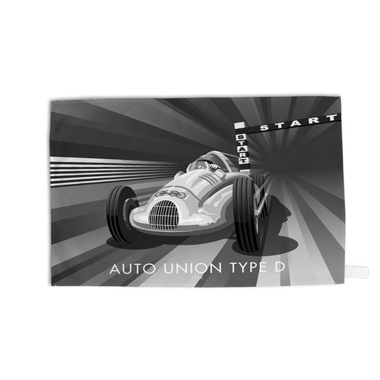 Auto Union Type D Tea Towel