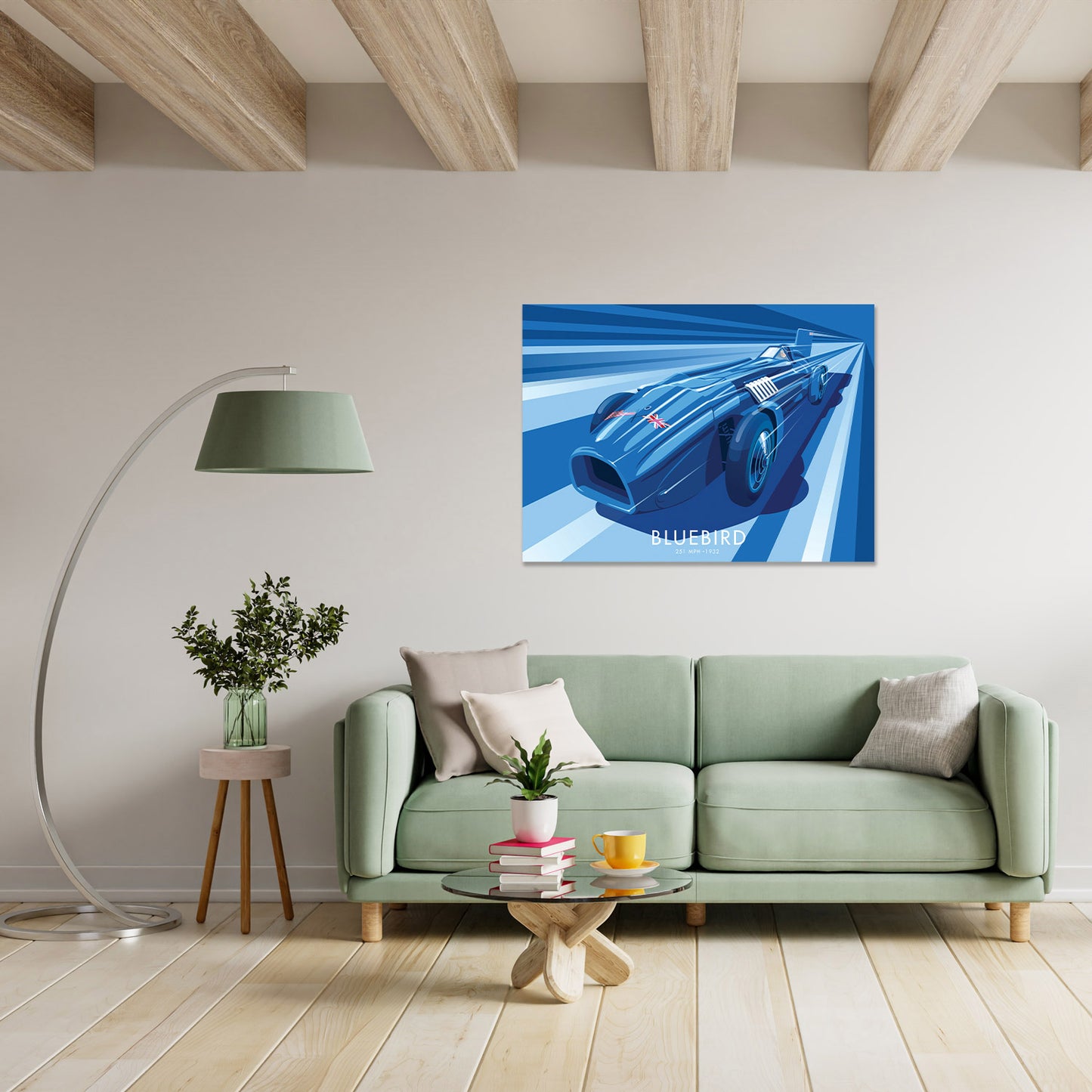 Bluebird Art Print