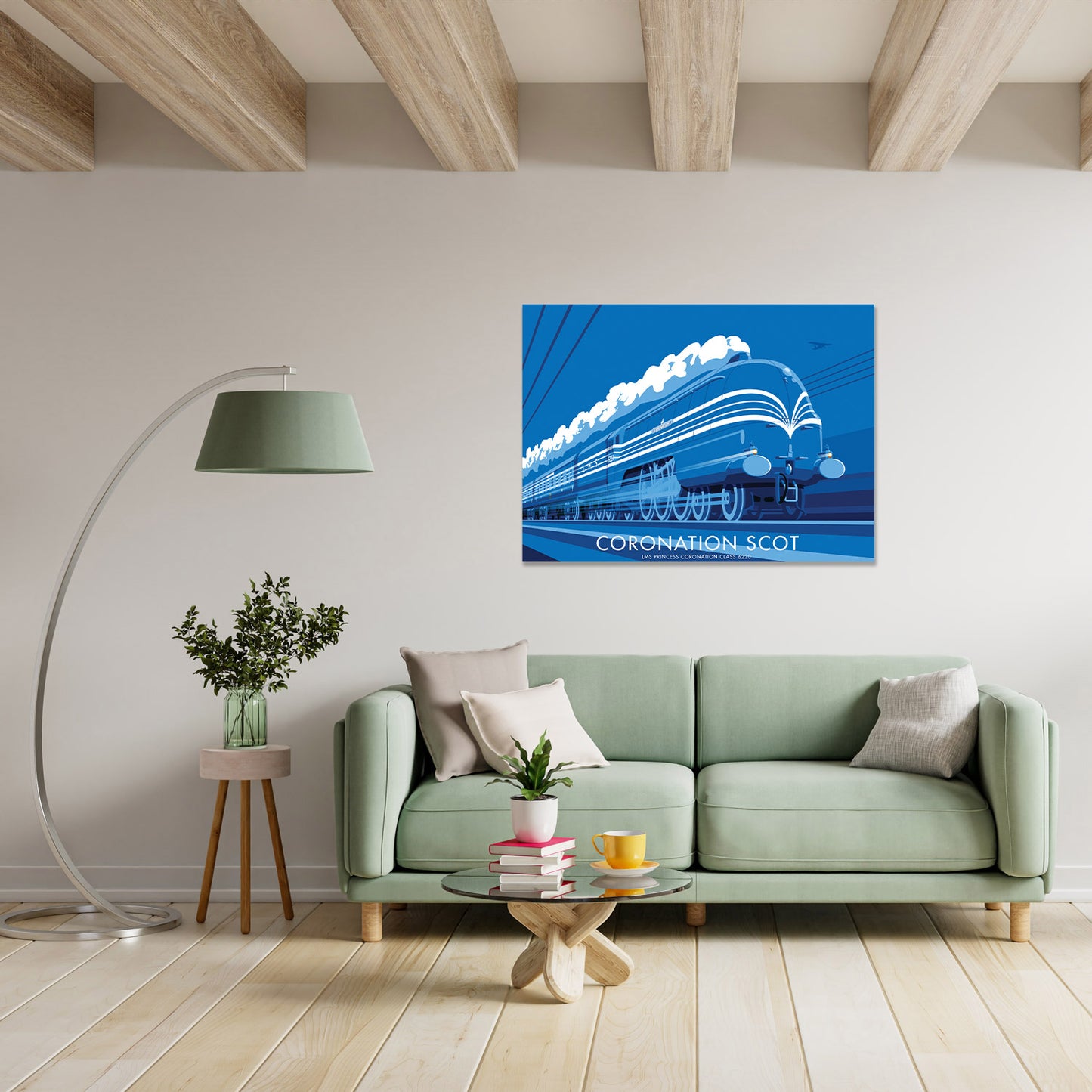 Coronation Scot Art Print