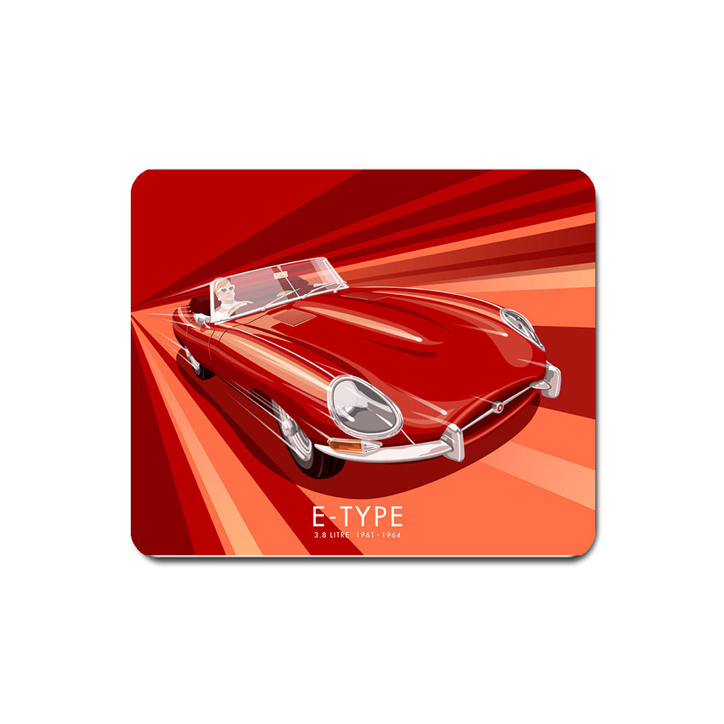 Jag E-Type Mouse Mat