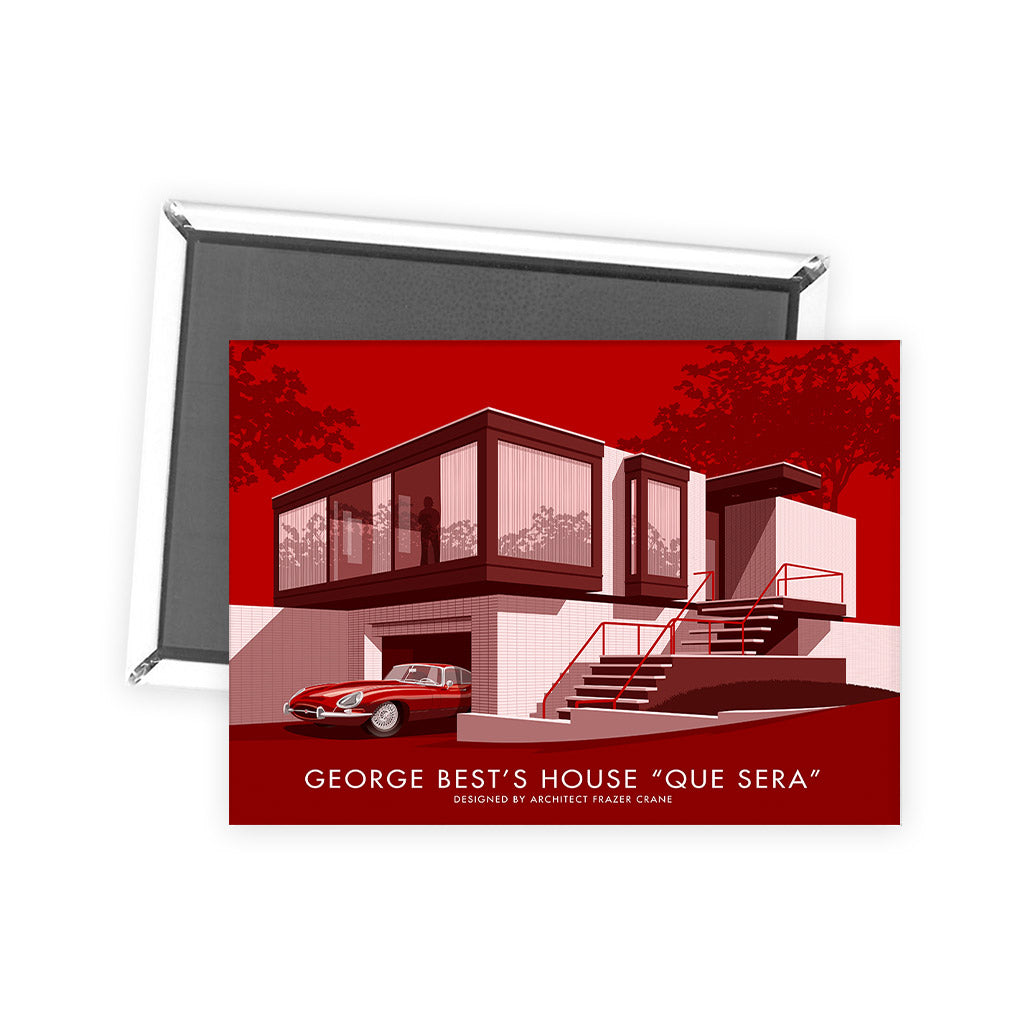 George Best's House Magnet