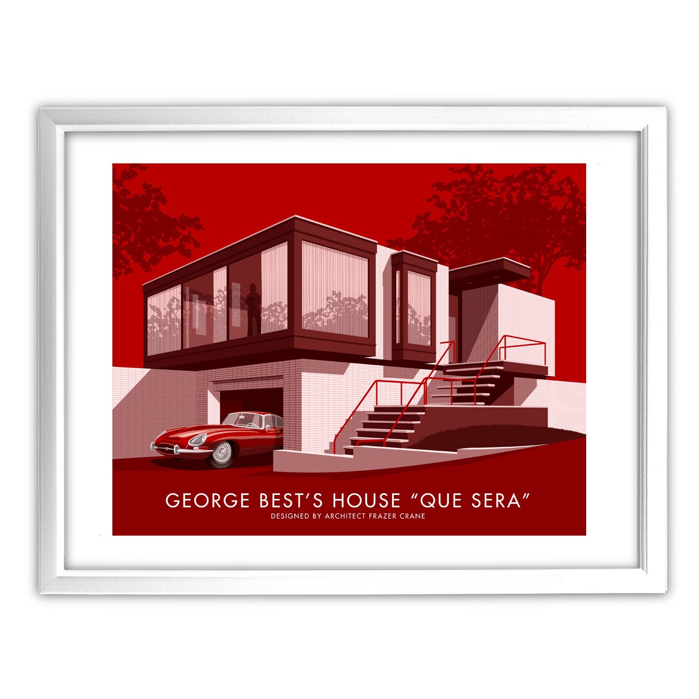 George Best's House Art Print