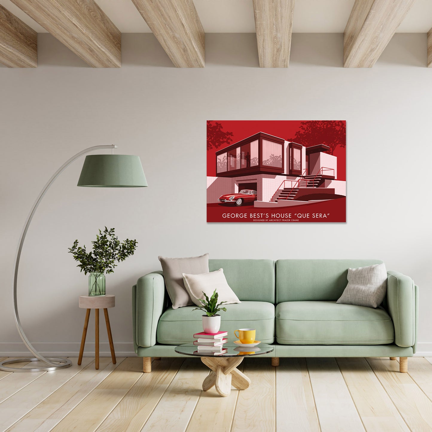 George Best's House Art Print