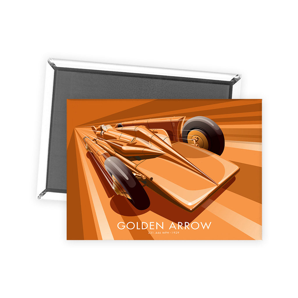 Golden Arrow Magnet