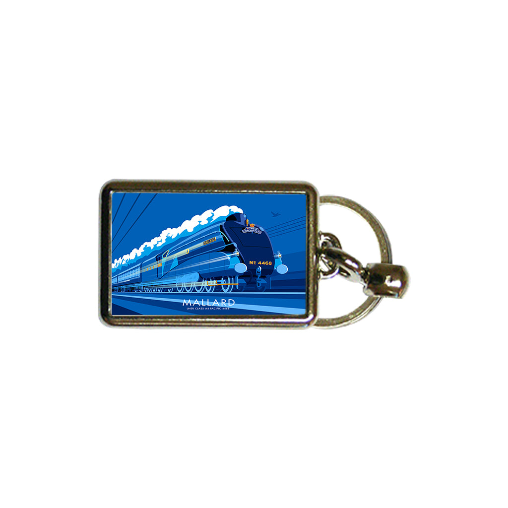 Mallard Metal Keyring