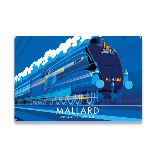 Mallard Metal Sign