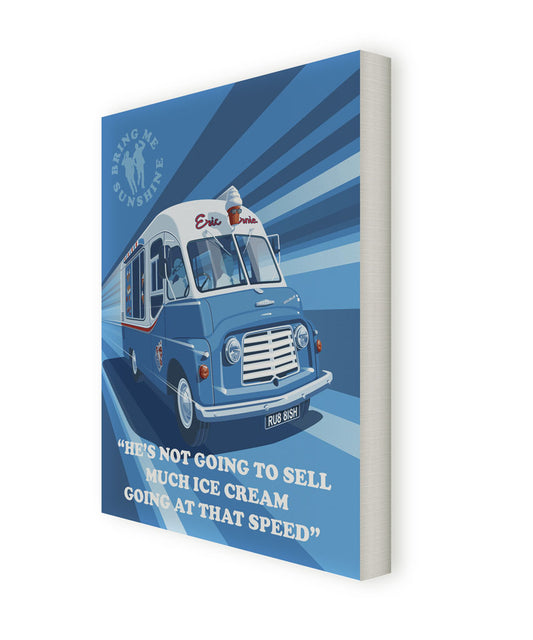 Ice Cream Van Canvas