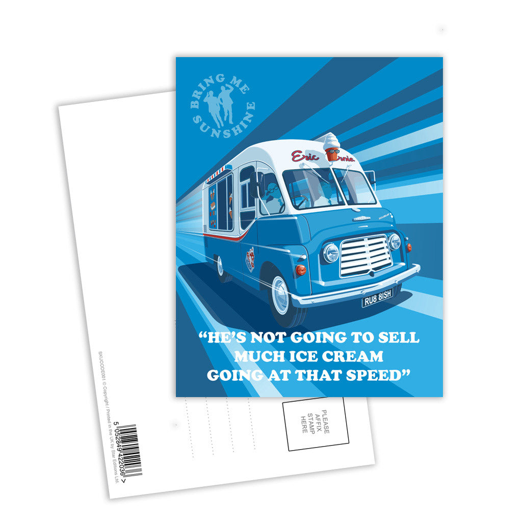 Ice Cream Van Postcard Pack of 8