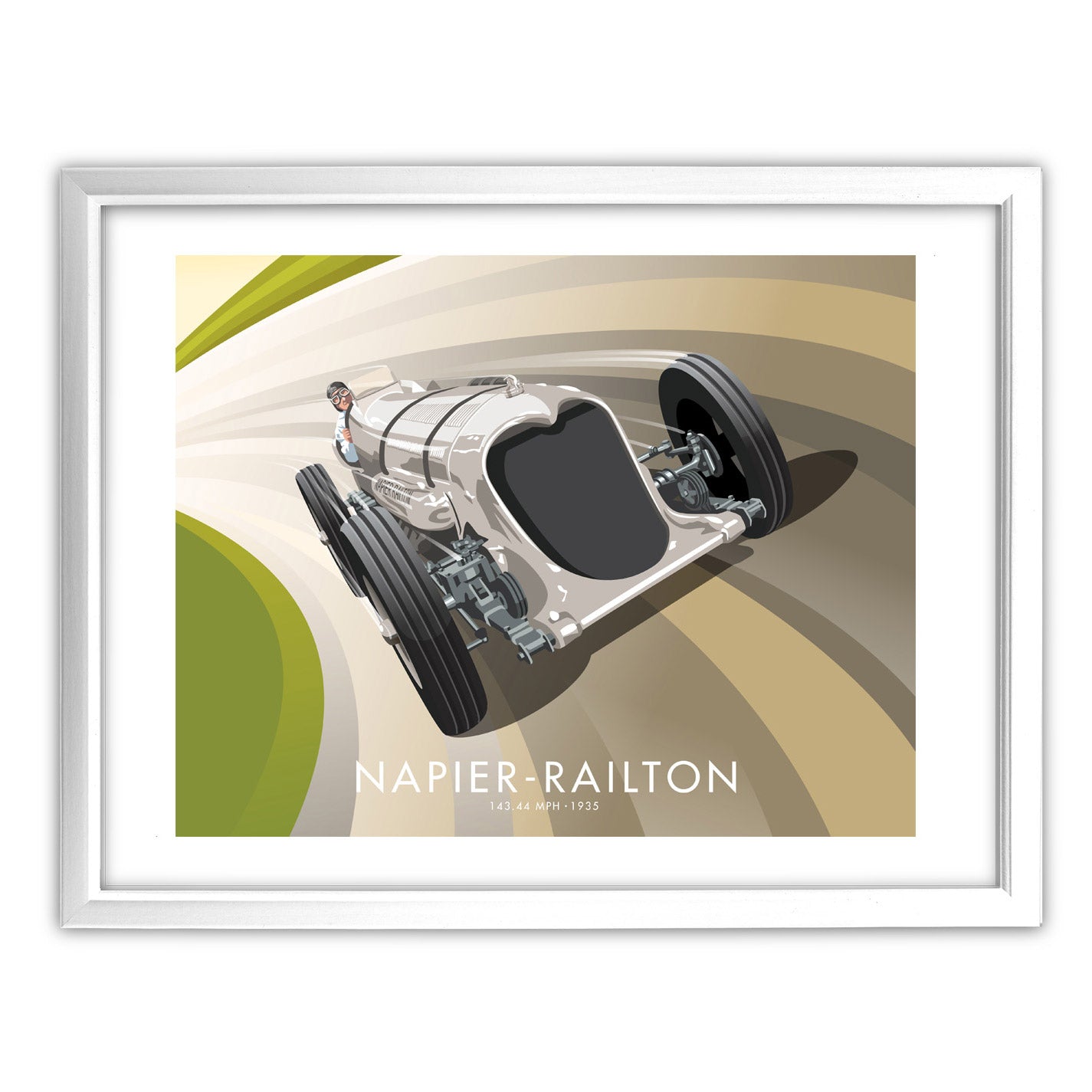 Napier-Railton Art Print
