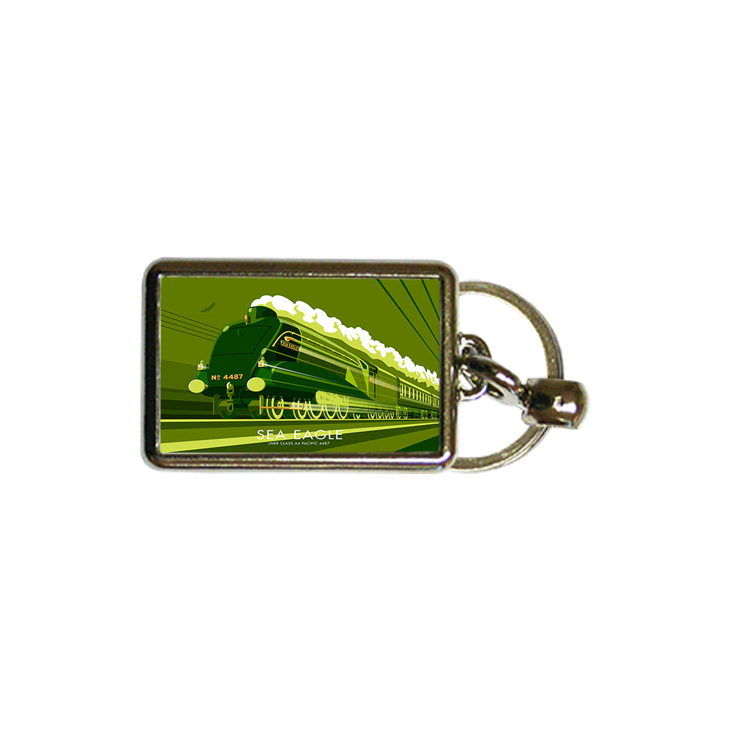 Sea Eagle Metal Keyring