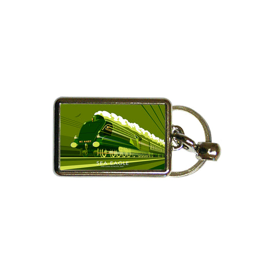 Sea Eagle Metal Keyring