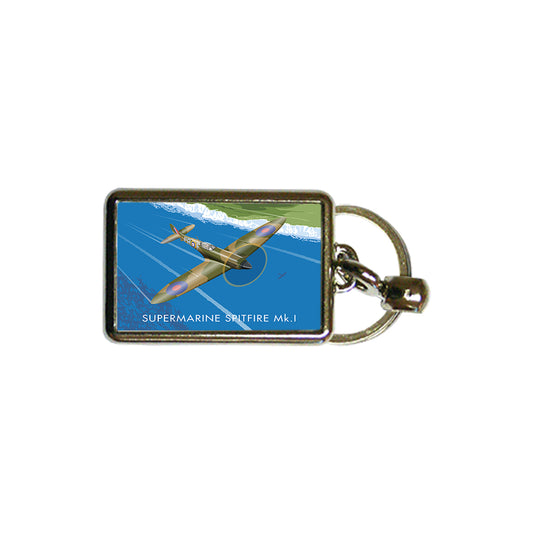 Supermarine Spitfire Metal Keyring