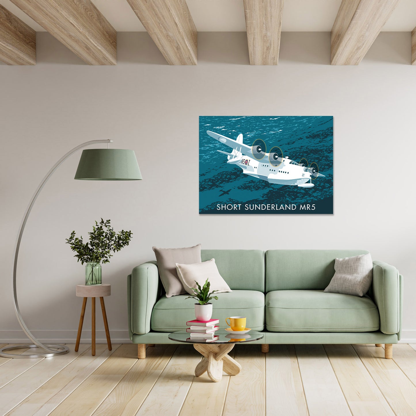 Short Sunderland Art Print