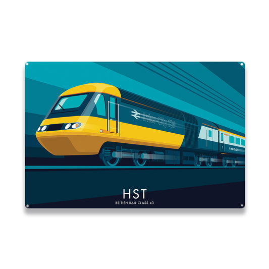 HST Metal Sign