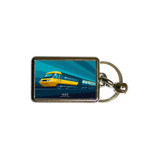 HST Metal Keyring