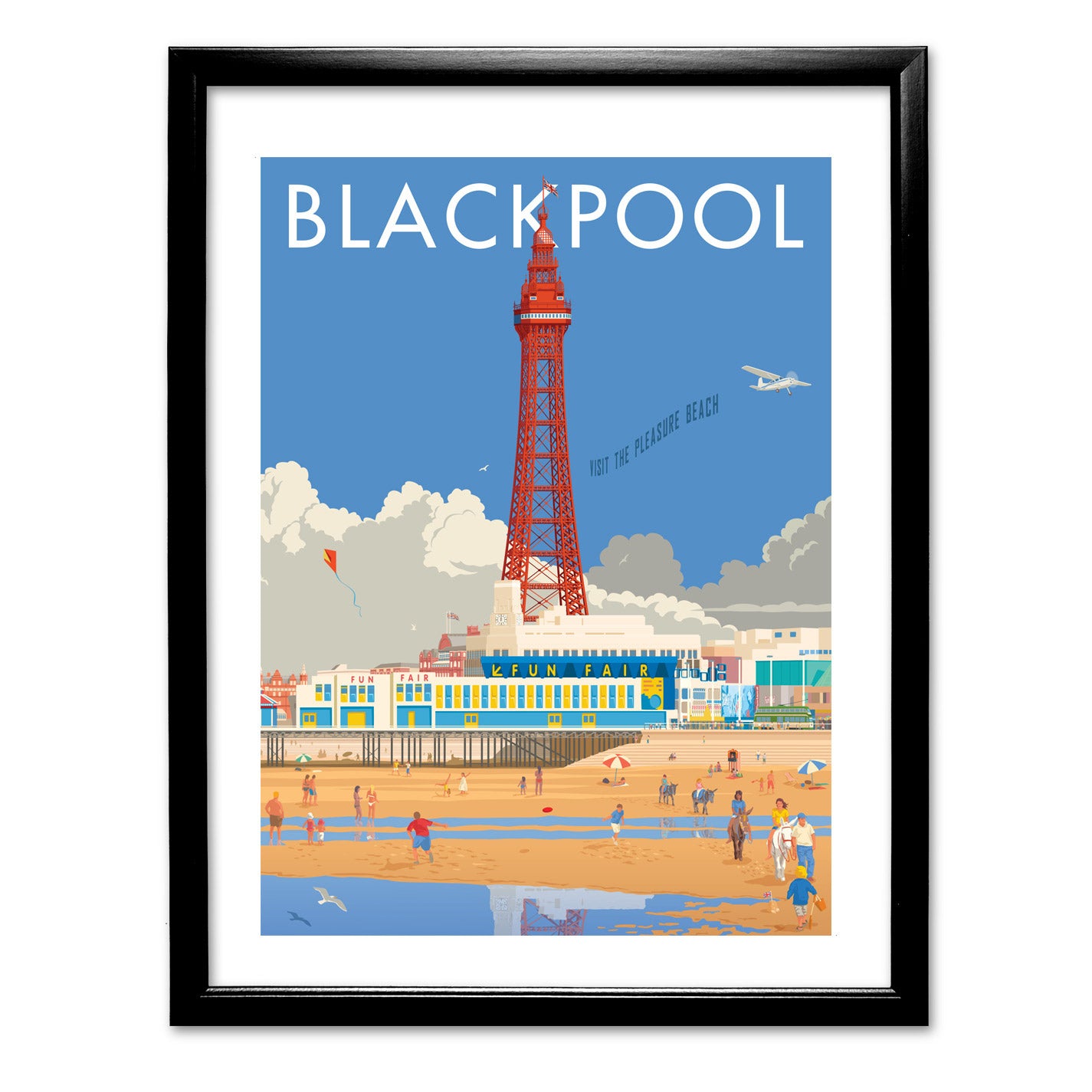 Blackpool Art Print