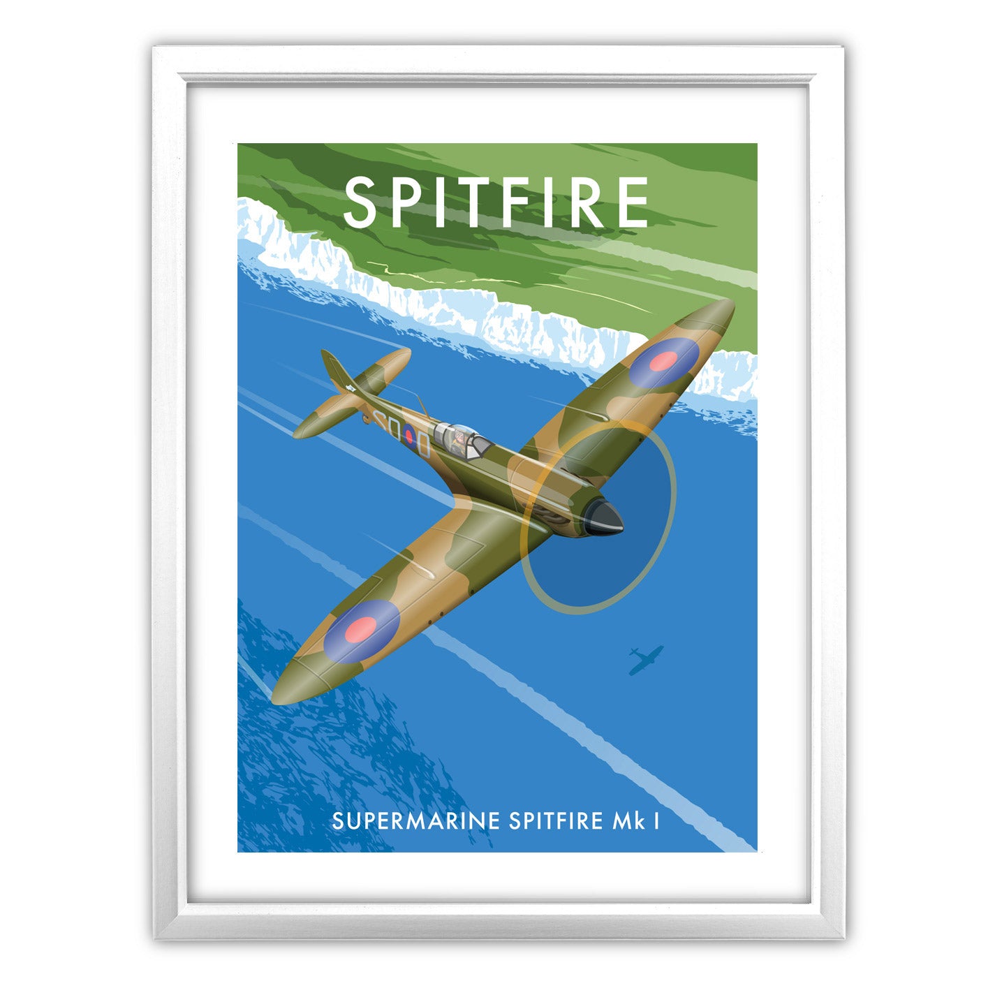 Spitfire, Supermarine Spitfire Mk 1 Art Print