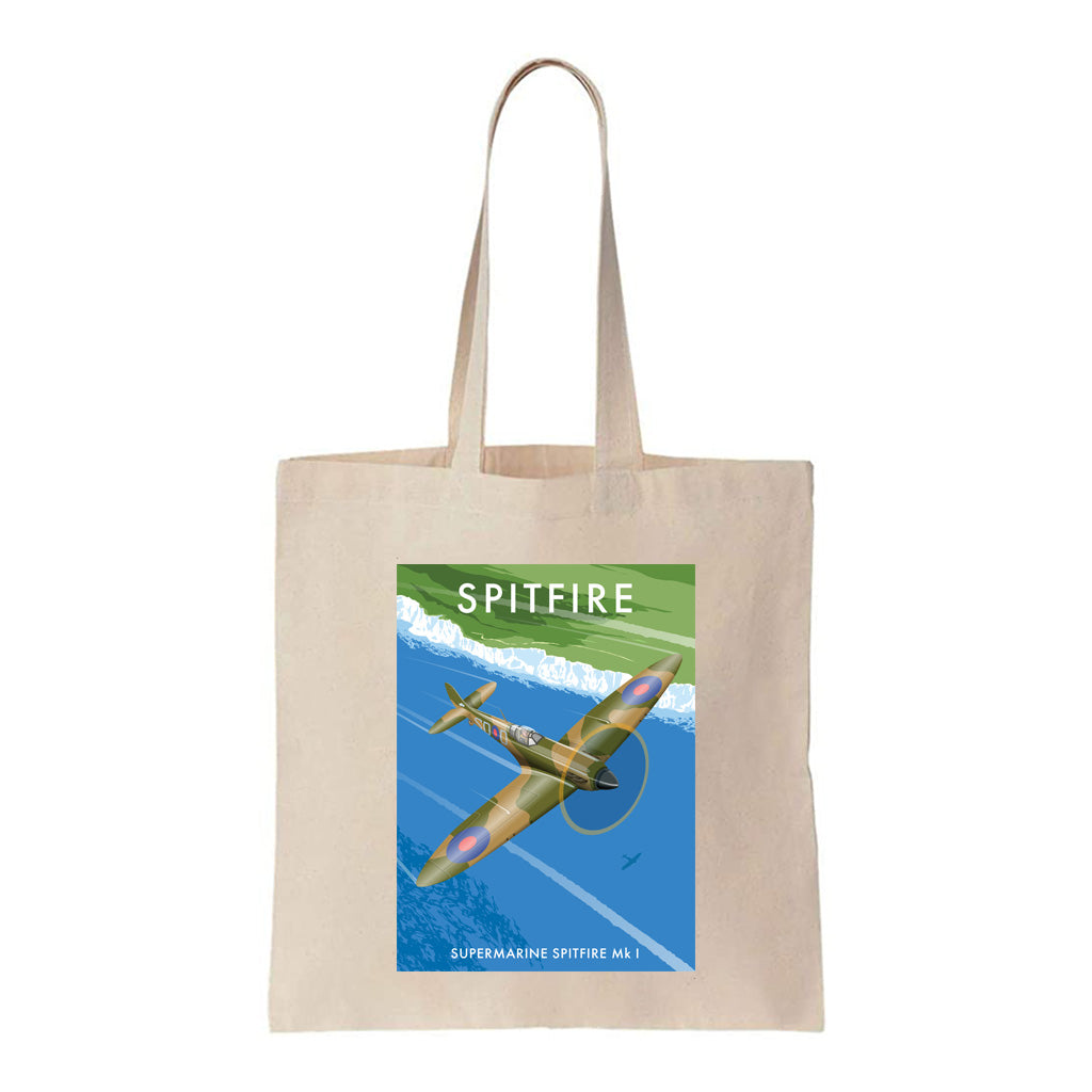 Spitfire, Supermarine Spitfire Mk 1 Tote Bag