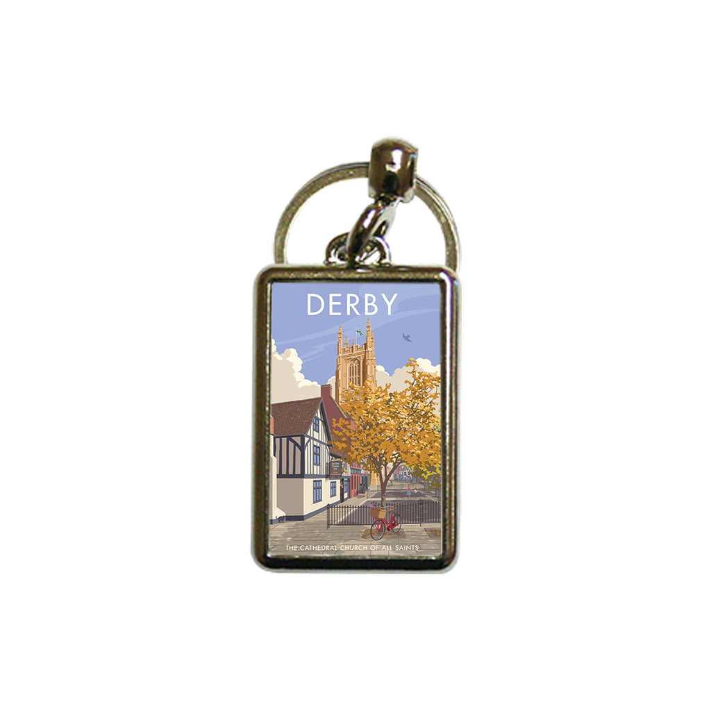 Derby Metal Keyring