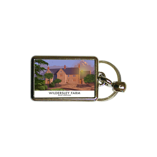 Wildersly Farm Metal Keyring