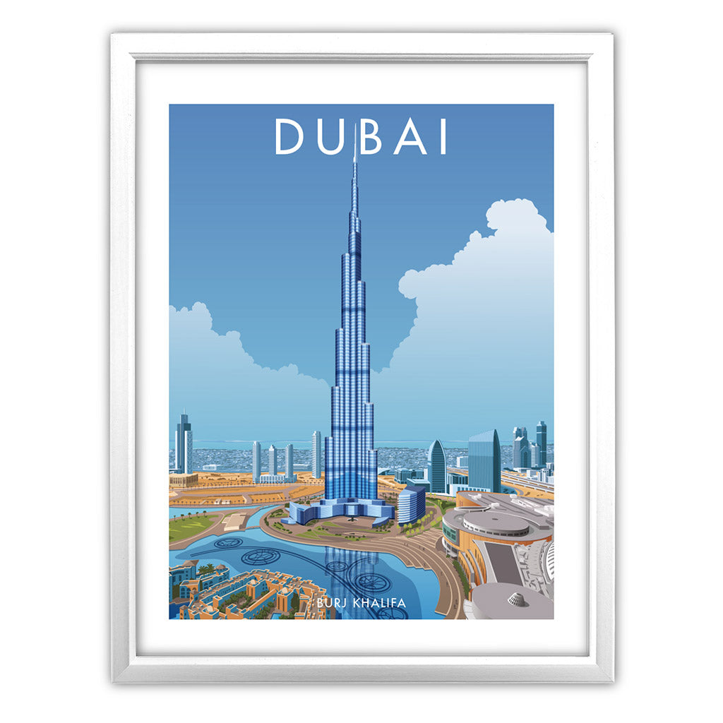 Dubai, Burj Khalifa Art Print