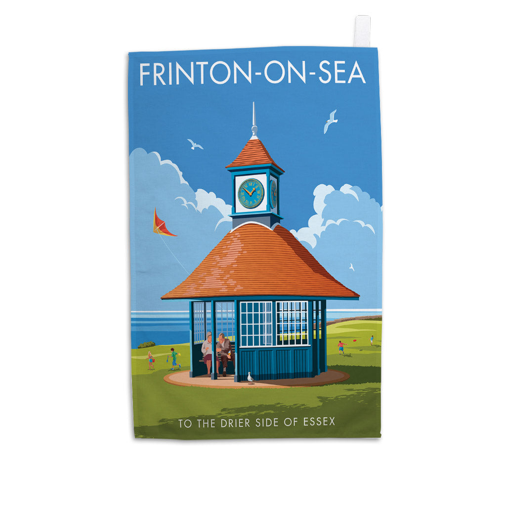 Frinton Clock Tea Towel