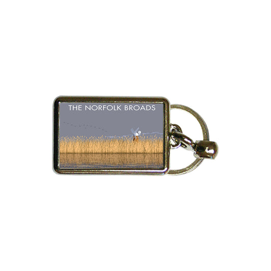 The Norfolk Broads Metal Keyring