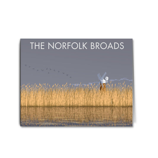 The Norfolk Broads Greeting Card 7x5