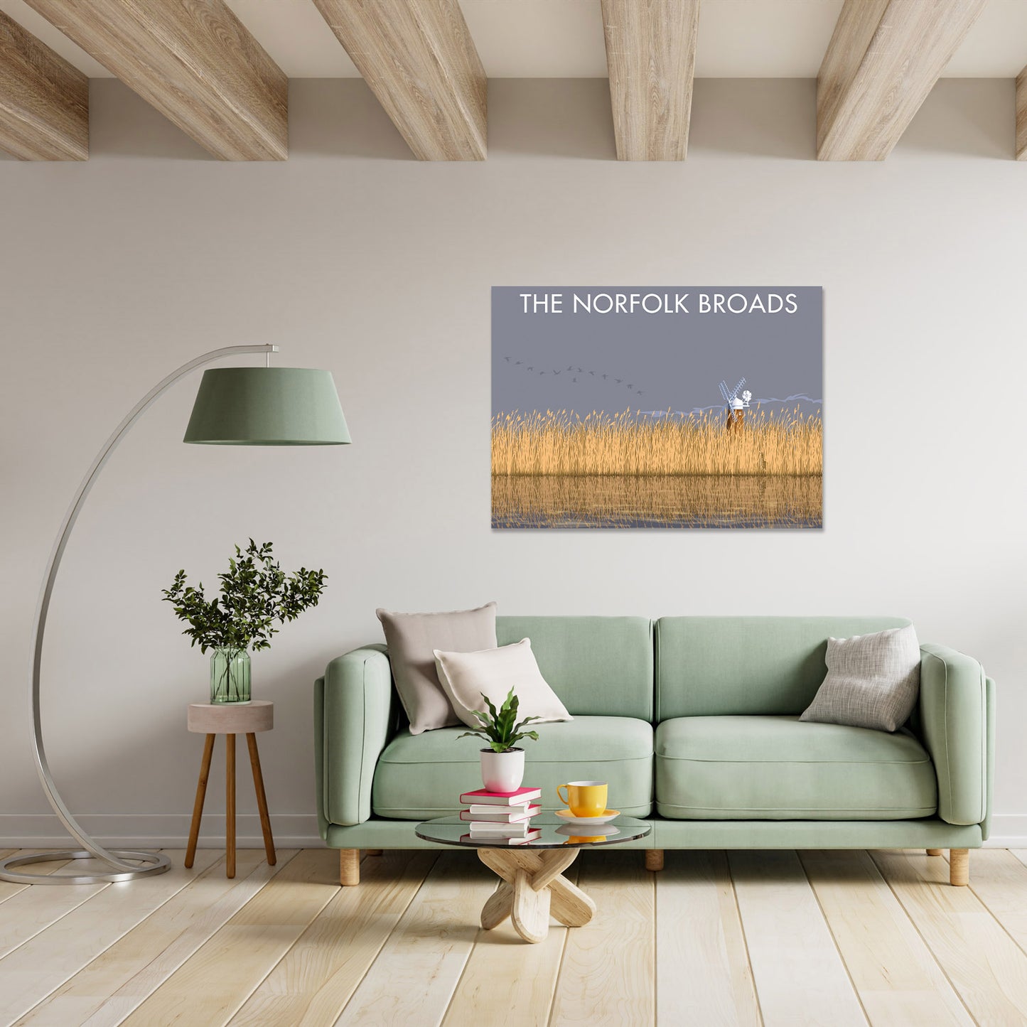The Norfolk Broads Art Print