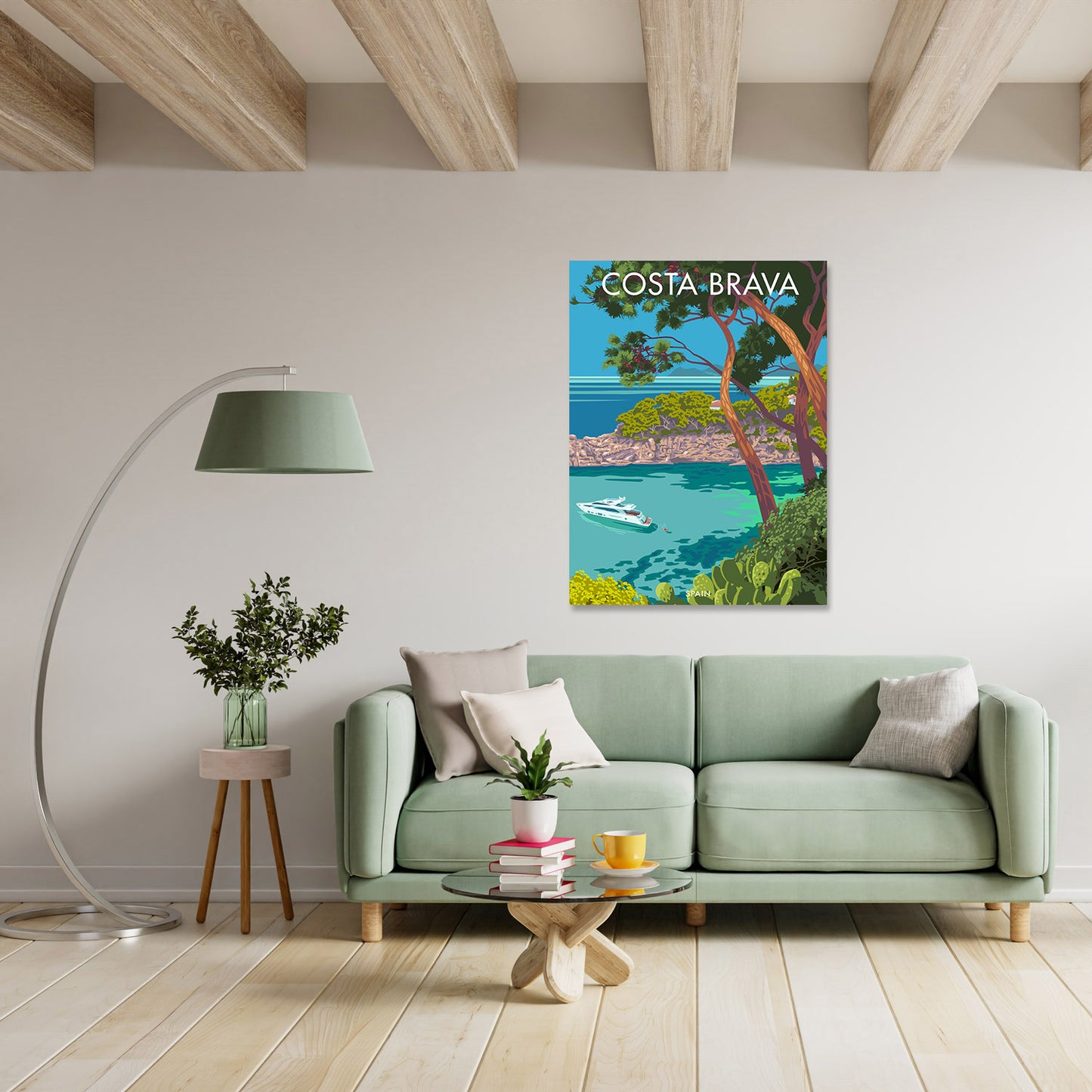 Costa Brava Art Print