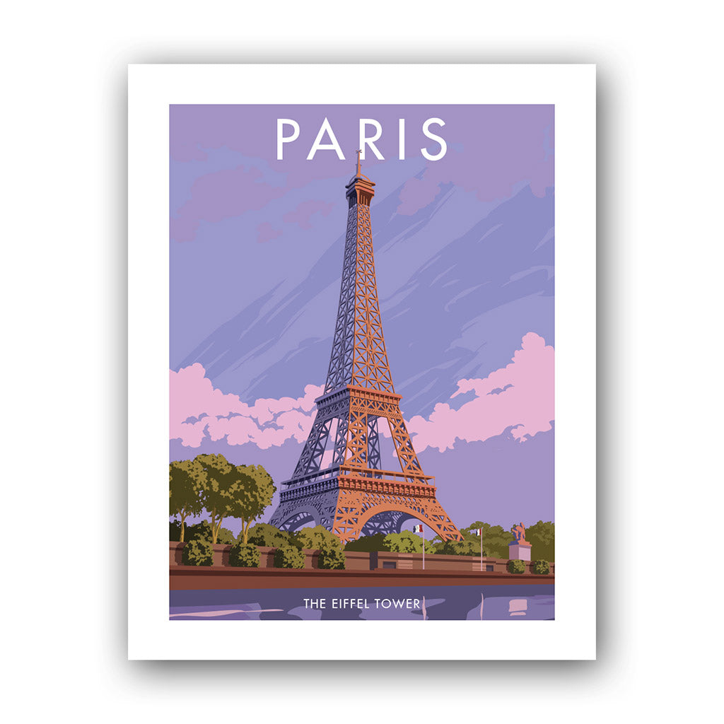 Paris, The Eiffel Tower Art Print