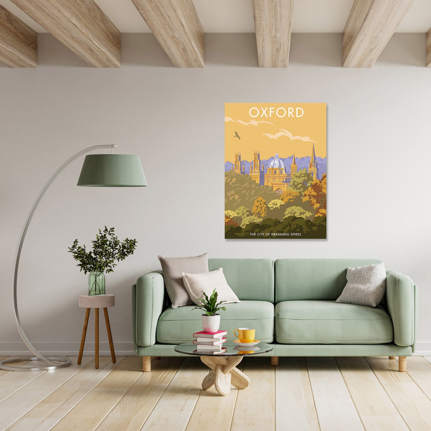 Oxford The City of Dreaming Spires Art Print