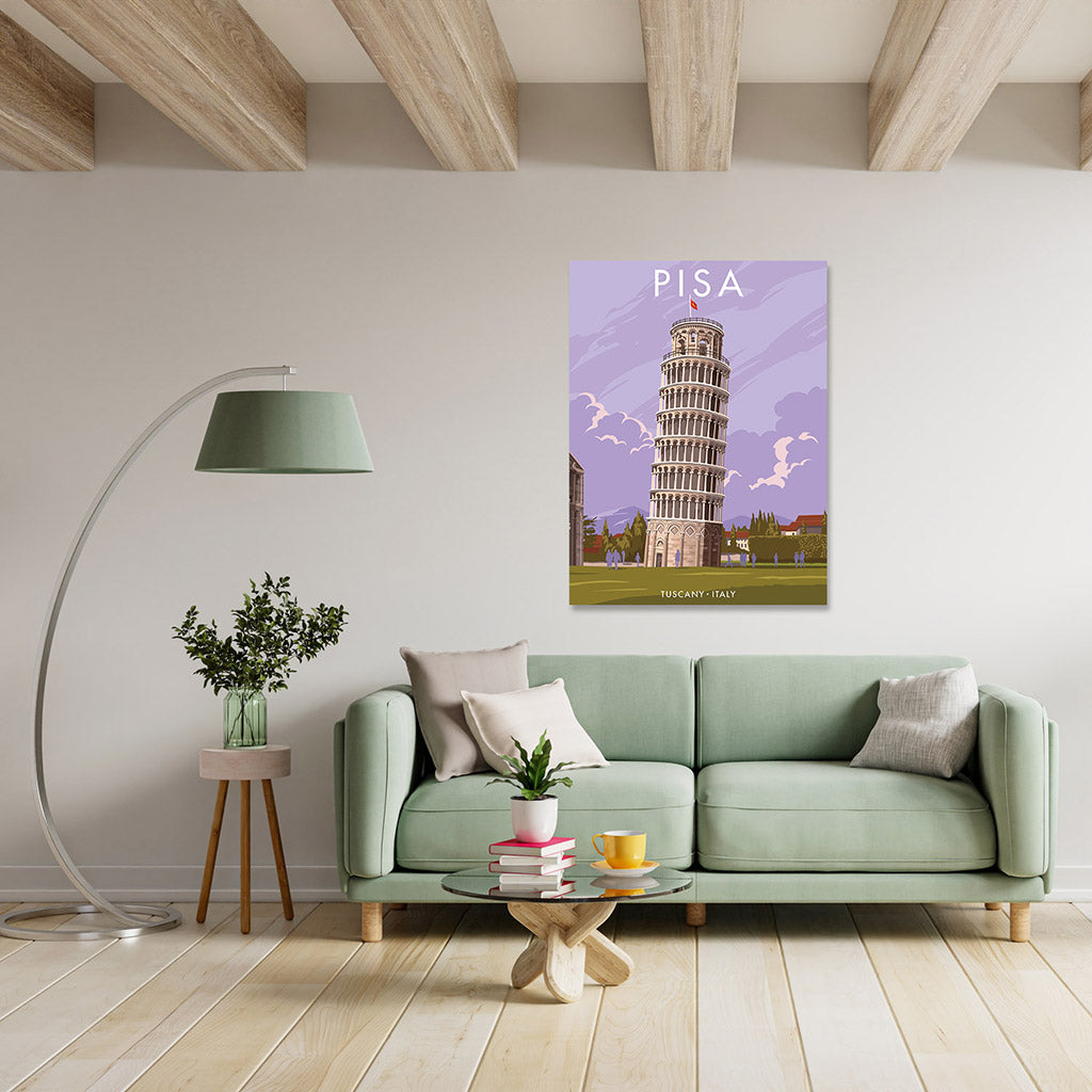 The Leaning Tower of Pisa Art Print