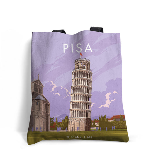 The Leaning Tower of Pisa Premium Tote Bag