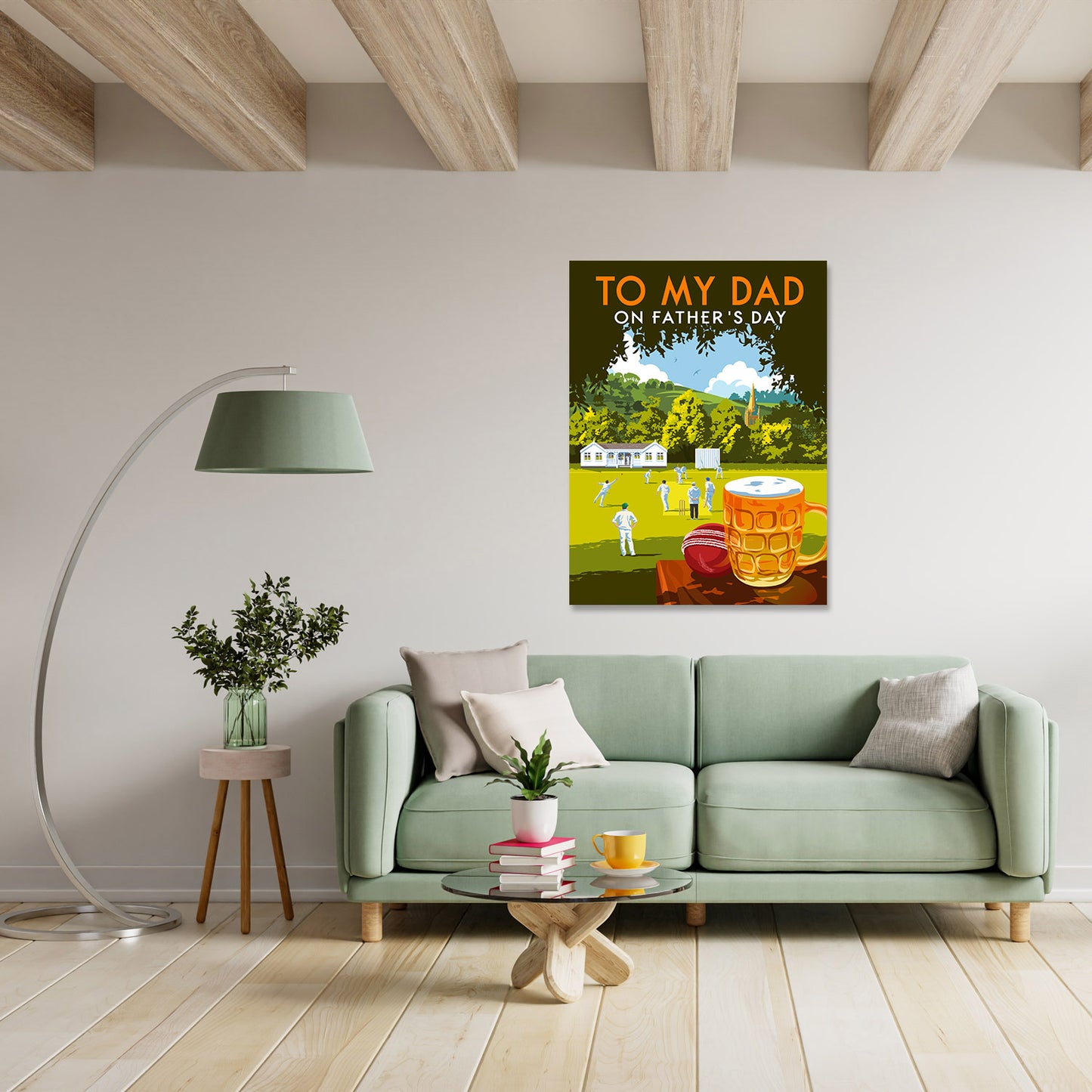 Happy Fathers Day Art Print