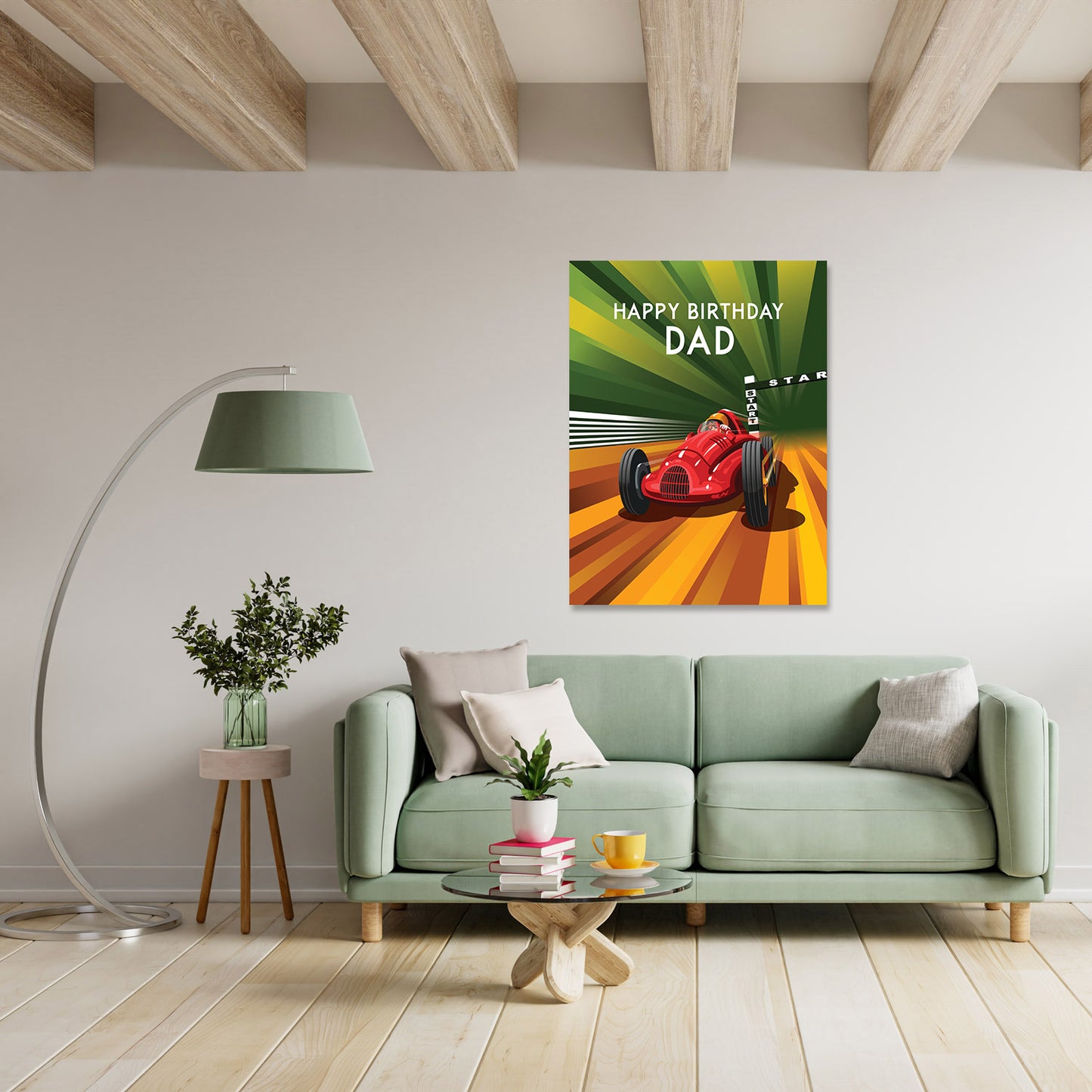 Happy Birthday Dad Art Print