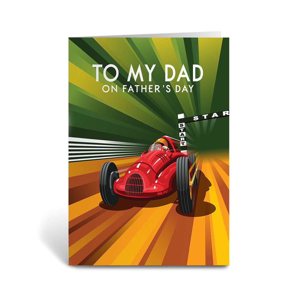 Happy Fathers Day Greeting Card 7x5