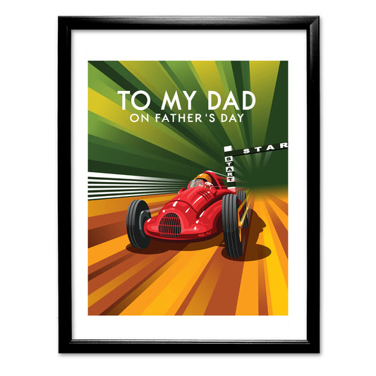 Happy Fathers Day Art Print