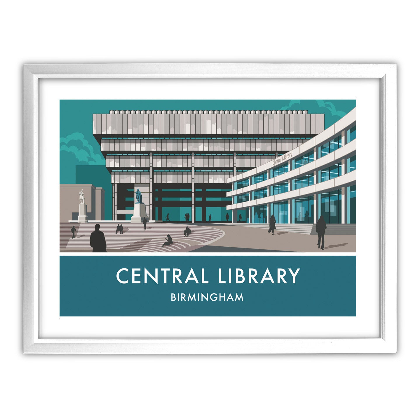 Central Library Art Print