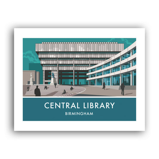 Central Library Art Print