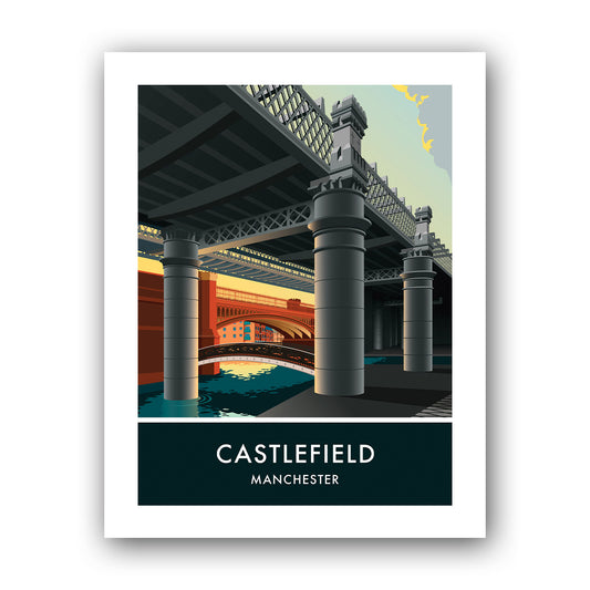Castefield Art Print