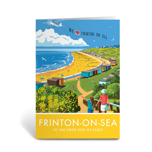Frinton On Sea Greeting Card 7x5