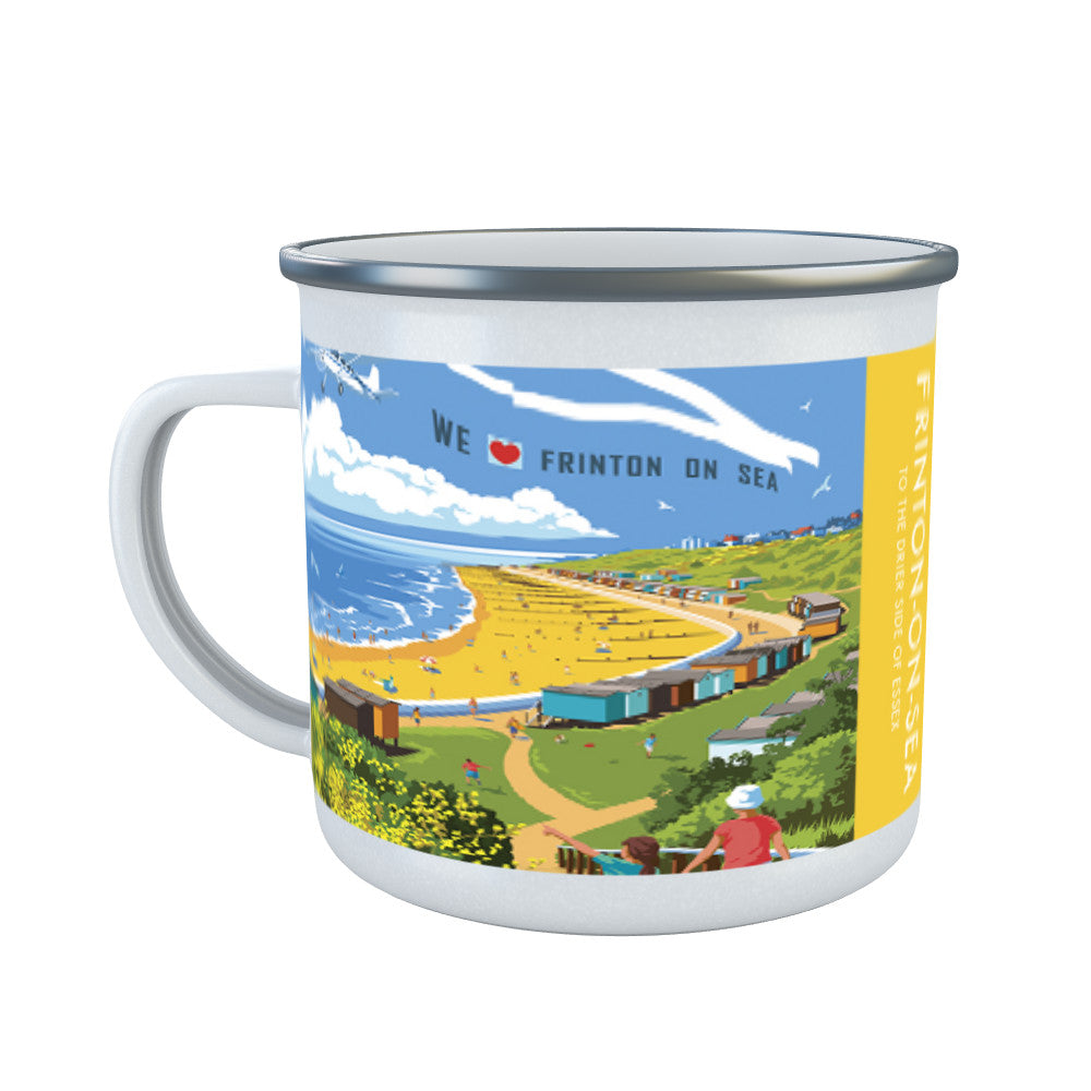 Frinton on Sea, Essex Enamel Mug