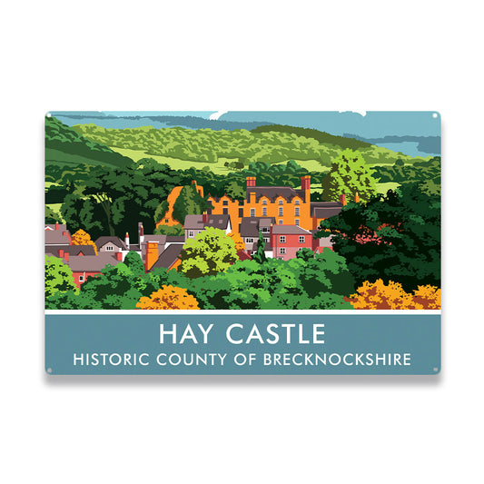 Hay Castle Metal Sign