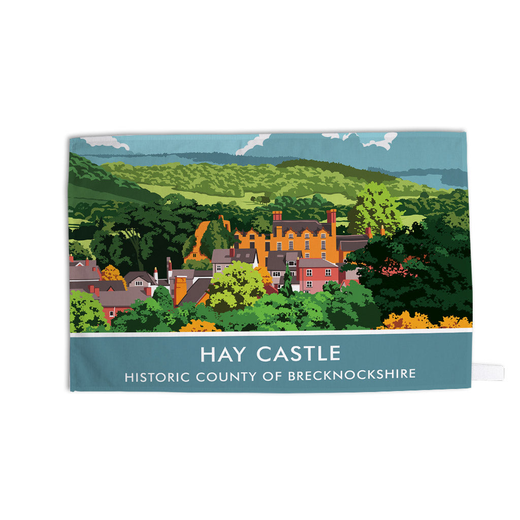 Hay Castle Tea Towel Stephen Millership The Art Of Travel