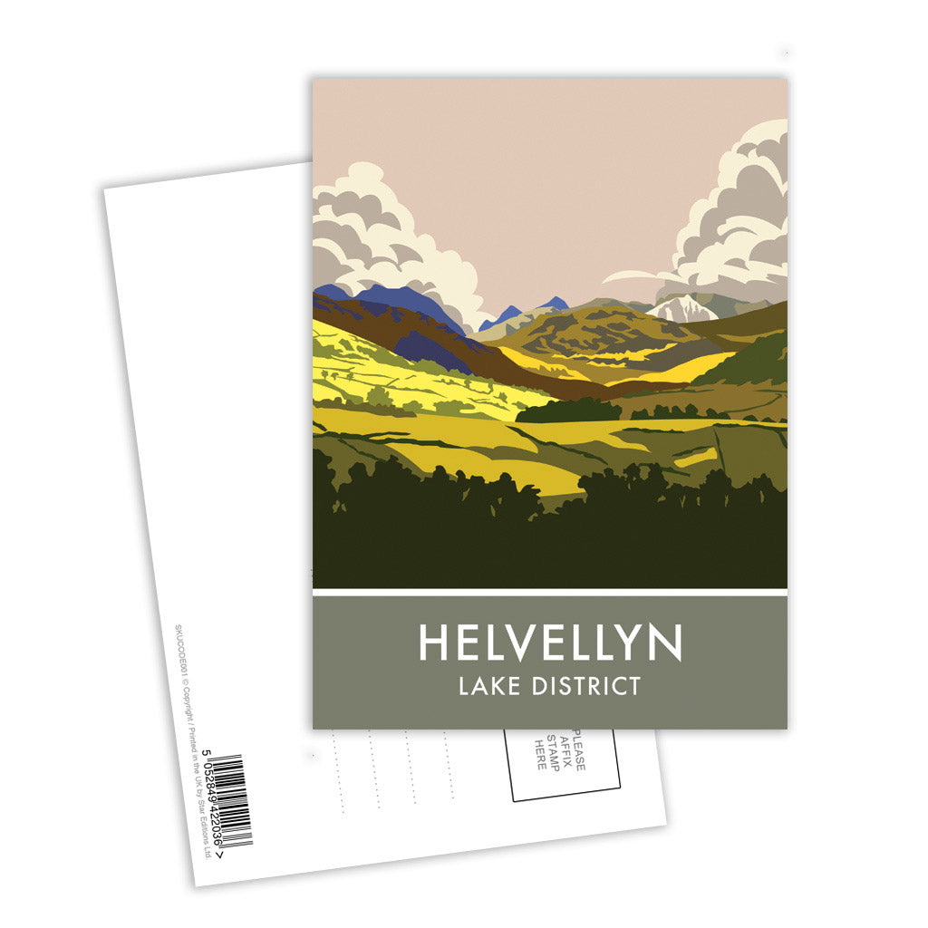 Helvellyn Postcard Pack of 8
