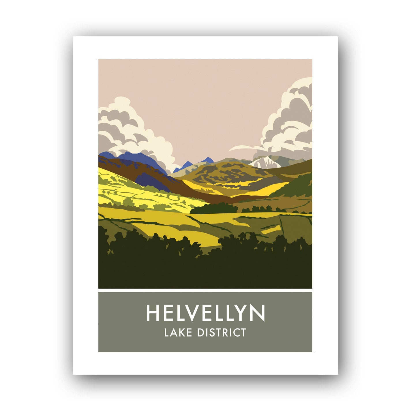 Helvellyn Art Print